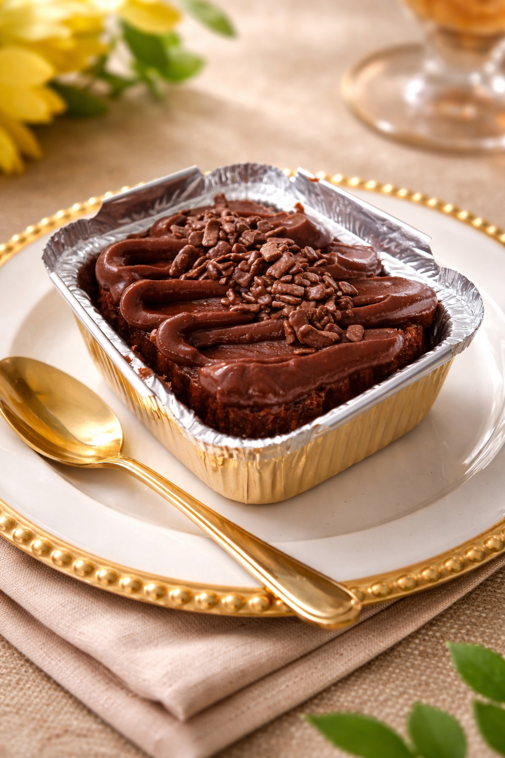 Bolo Gelado - Cenoura com Chocolate