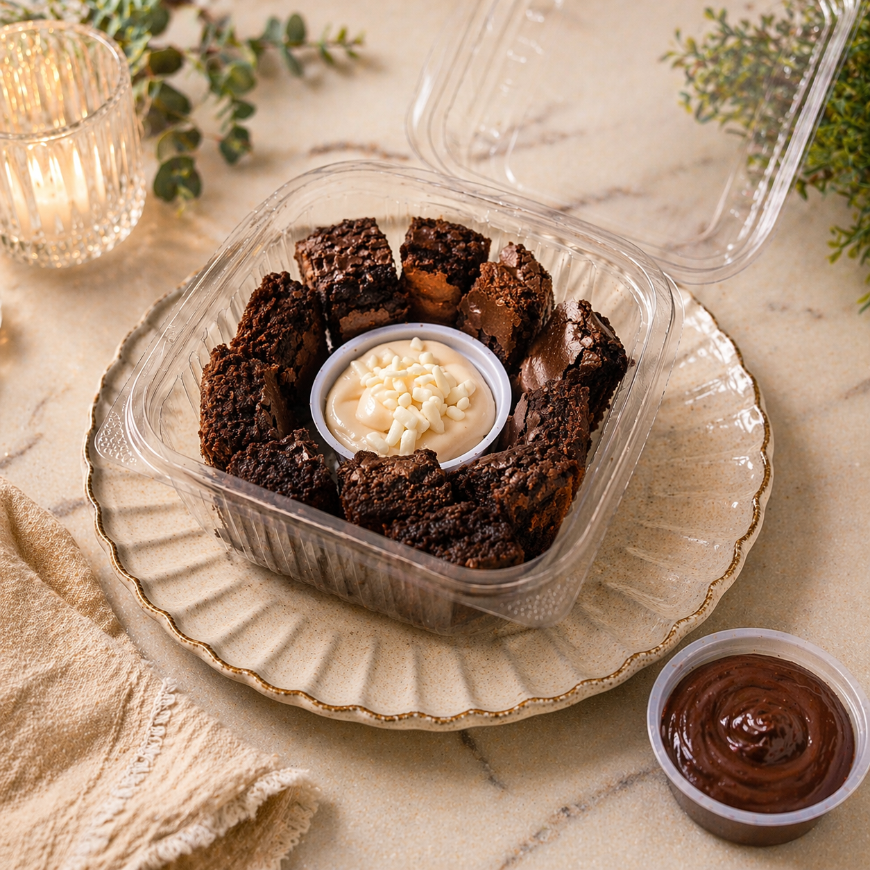 Brownie Box Premium + Briganache Extra Grátis
