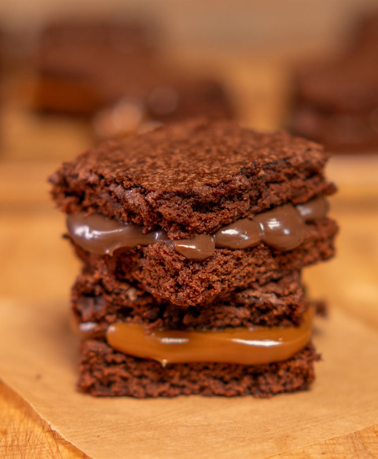 Casadinho de Brownies Recheados